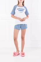 Pyžamo | Regular Fit Tommy Hilfiger světlo modrá