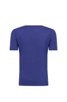 Tričko STAMP LOGO | Regular Fit CALVIN KLEIN JEANS tmavě modrá