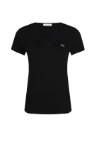 Tričko | Slim Fit Lacoste černá
