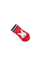 Ponožky 3-pack GIFTBOX BABY Tommy Hilfiger červený