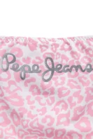 Spodní díl plavek Spot Leopard  Pepe Jeans London růžová