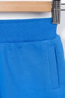 Teplákové šortky Guess modrá