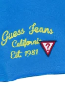 Teplákové šortky Guess modrá