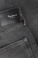 Jeansy Finsbury Pepe Jeans London šedý