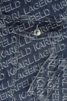 Džínová bunda | Regular Fit Karl Lagerfeld Kids modrá