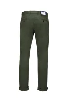 Chinos kalhoty Gant zelený