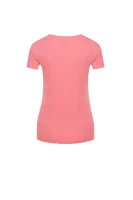 Tričko Emporio Armani korálově růžový