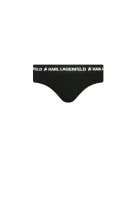 Slipy 3-pack Karl Lagerfeld černá