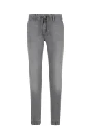 Kalhoty jogger Hatch JG Slack Pepe Jeans London popelavě šedý