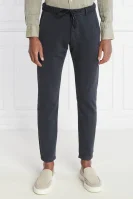 Kalhoty chino Maxton | Modern fit přidáním lnu Joop! Jeans tmavě modrá