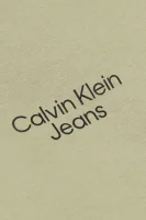 Tričko | Regular Fit CALVIN KLEIN JEANS khaki