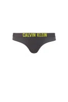 Bikinové kalhotky Calvin Klein Swimwear grafitově šedá