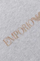 Tričko Emporio Armani popelavě šedý