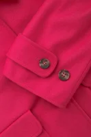 Vlněná bunda Red Valentino fuchsiová