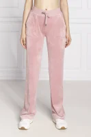 Tepláky Del Ray | Regular Fit Juicy Couture pudrově růžový