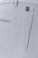 Kalhoty Armani Collezioni popelavě šedý