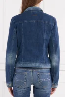 Džínová bunda Armani Exchange modrá