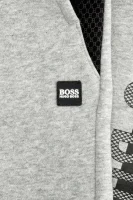 Tepláky | Regular Fit BOSS Kidswear šedý