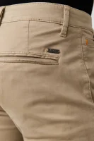kalhoty schino-slim d | slim fit BOSS ORANGE béžová