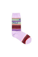 Ponožky POLO RALPH LAUREN fialový