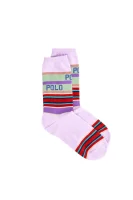 Ponožky POLO RALPH LAUREN fialový