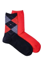 Ponožky 2-pack Tommy Hilfiger tmavě modrá