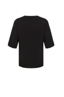 Tričko Cropped GUESS černá