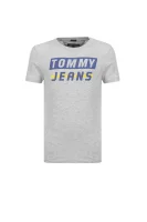 Tričko | Regular Fit Tommy Hilfiger popelavě šedý