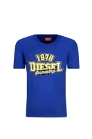 Tričko | Regular Fit Diesel tmavě modrá