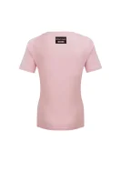 Tričko Boutique Moschino pudrově růžový