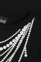Tričko Boutique Moschino černá