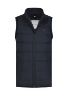 Péřový vesta Essential | Regular Fit Tommy Hilfiger tmavě modrá