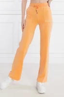 Tepláky Del Ray | Regular Fit Juicy Couture oranžový