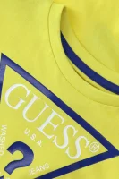 Tričko | Regular Fit Guess žlutý