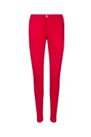 Kalhoty Emporio Armani červený