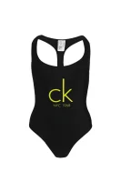 Plavky CHEEKY RACER Calvin Klein Swimwear černá