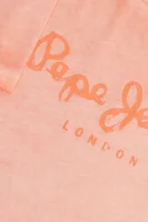 Tričko Fonso | Regular Fit Pepe Jeans London oranžový
