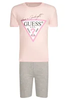 Pyžamo | Regular Fit Guess pudrově růžový