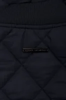 Kabát Armani Exchange tmavě modrá