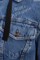 Džínová bunda | Cropped Fit BluGirl Blumarine modrá