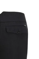 Vlněné kalhoty Armani Jeans černá