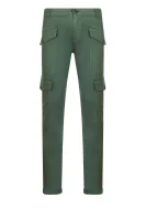 Kalhoty | Slim Fit Armani Exchange zelený