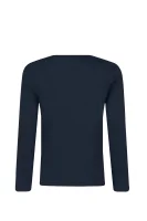 Tričko s dlouhým rukávem | Regular Fit Pepe Jeans London tmavě modrá