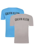 Tričko 2-pack | Regular Fit Calvin Klein Underwear šedý