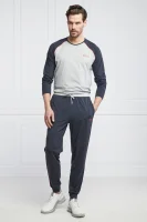 Tričko s dlouhým rukávem Blance | Regular Fit Boss Bodywear šedý