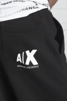 Tepláky | Regular Fit Armani Exchange černá