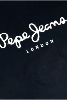 Tričko | Regular Fit Pepe Jeans London tmavě modrá