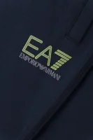 Teplákové kalhoty EA7 tmavě modrá