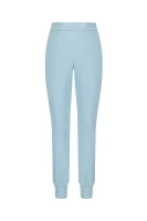 Teplákové kalhoty TWINSET světlo modrá