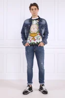 Džíny | Slim Fit Versace Jeans Couture tmavě modrá